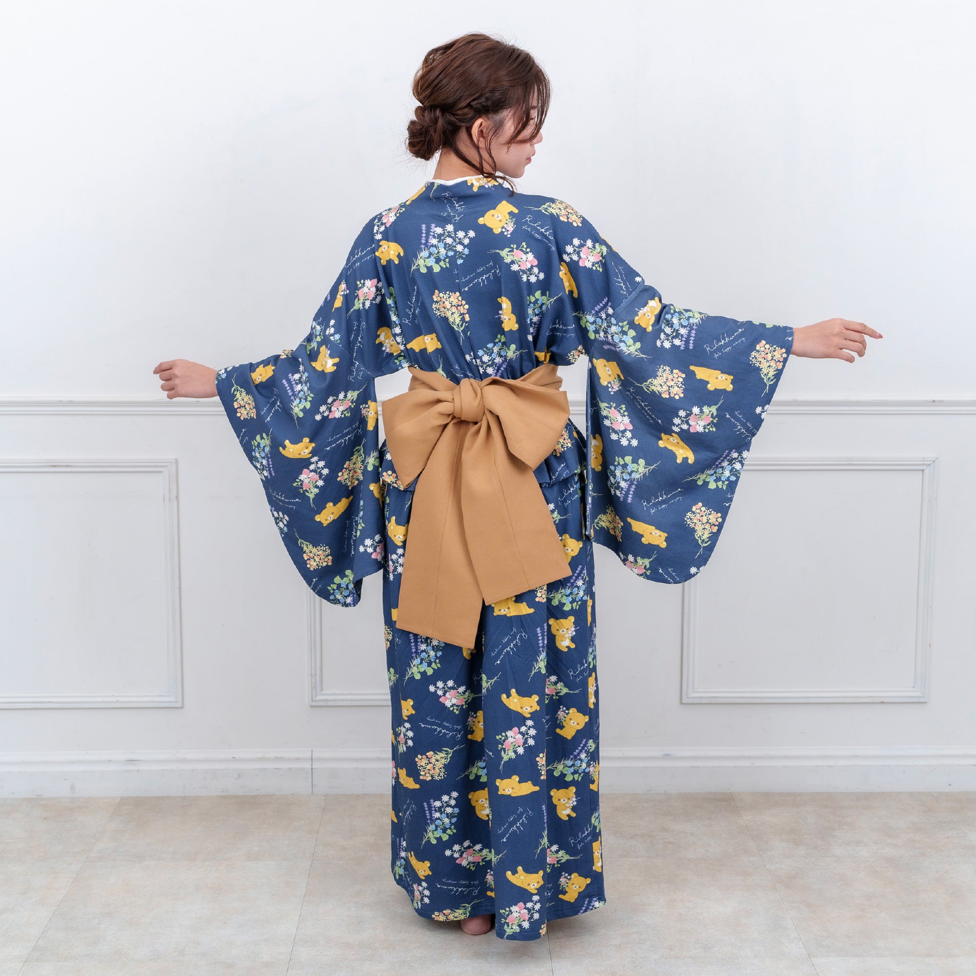 気軽に和服を楽しめる「ゆる着物」シリーズより、リラックマ