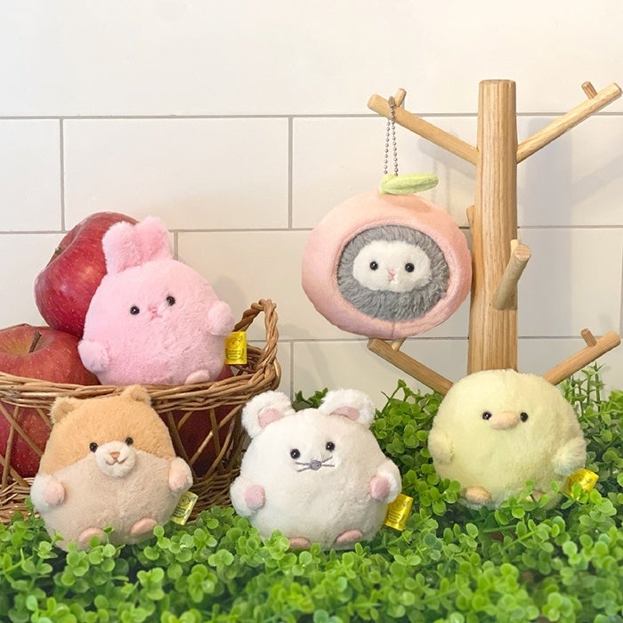 ポッコリまあるいポッコ達とりんごのお部屋がセットになったキー