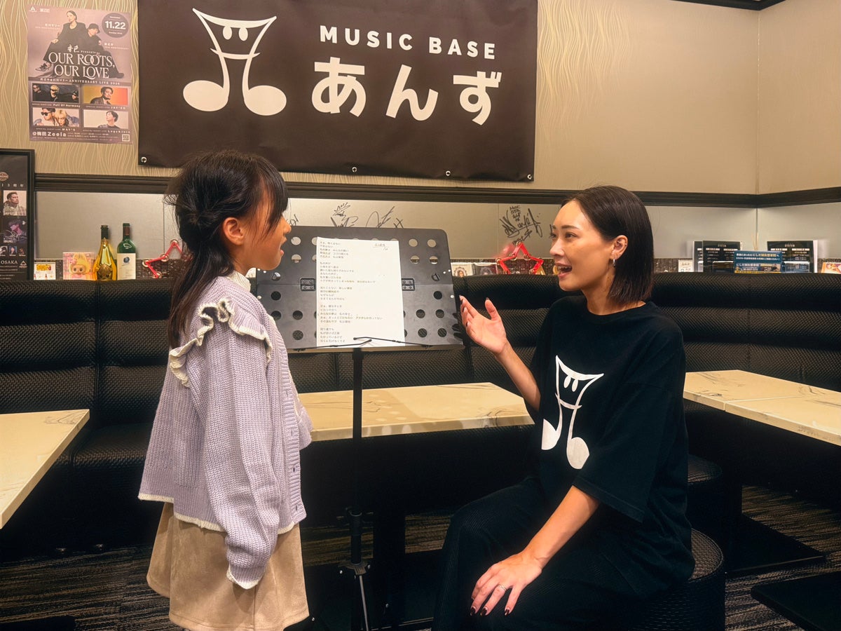 歌う楽しさを大切に、一人ひとりのペースに合わせて指導するジュニアレッスン。