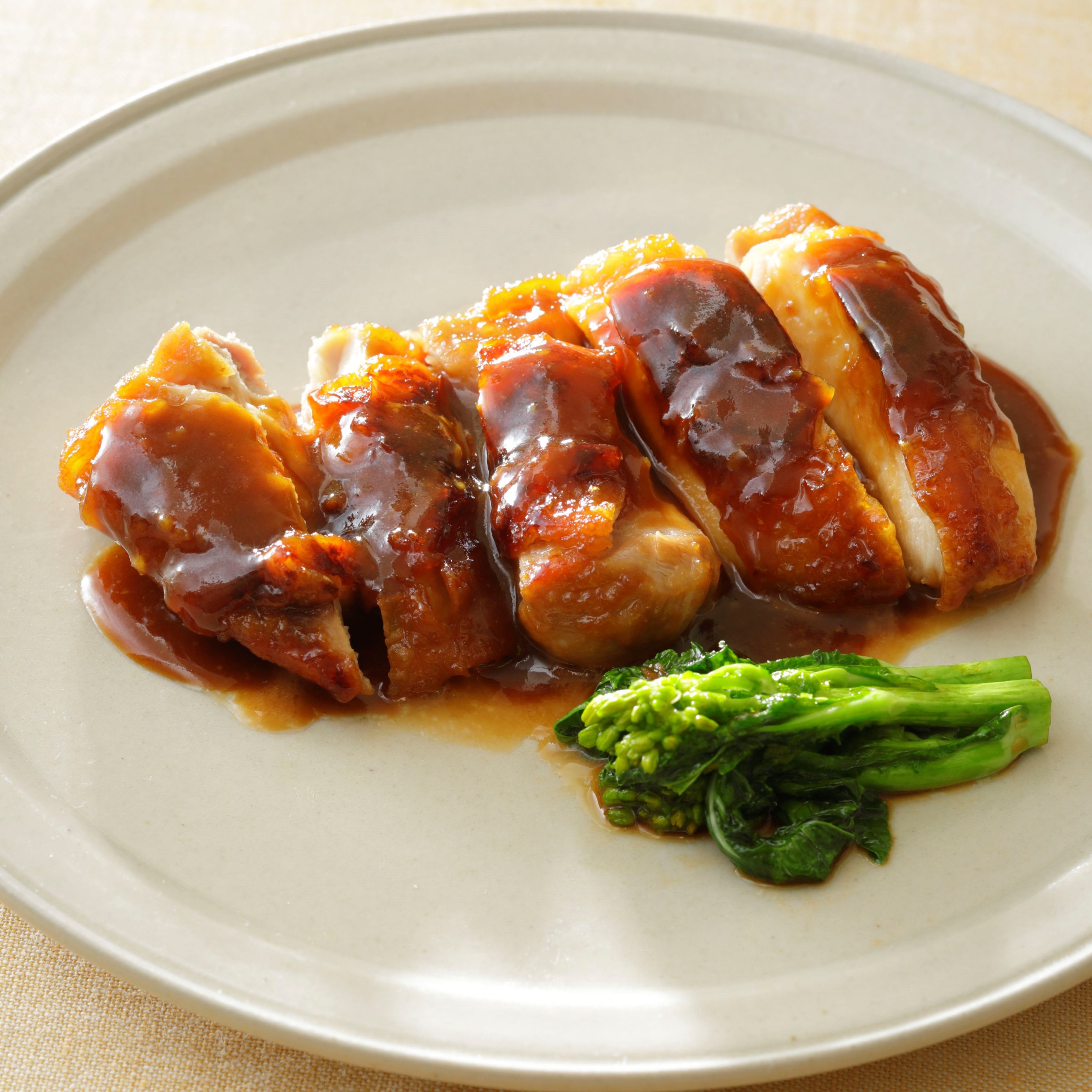 鶏もも肉のうまみ酢照り焼き