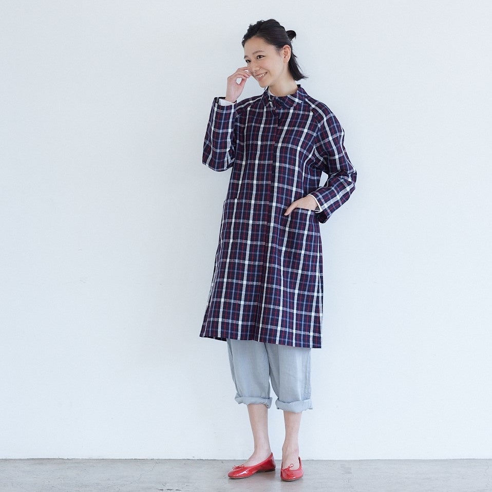 ラグランスリーブのコート