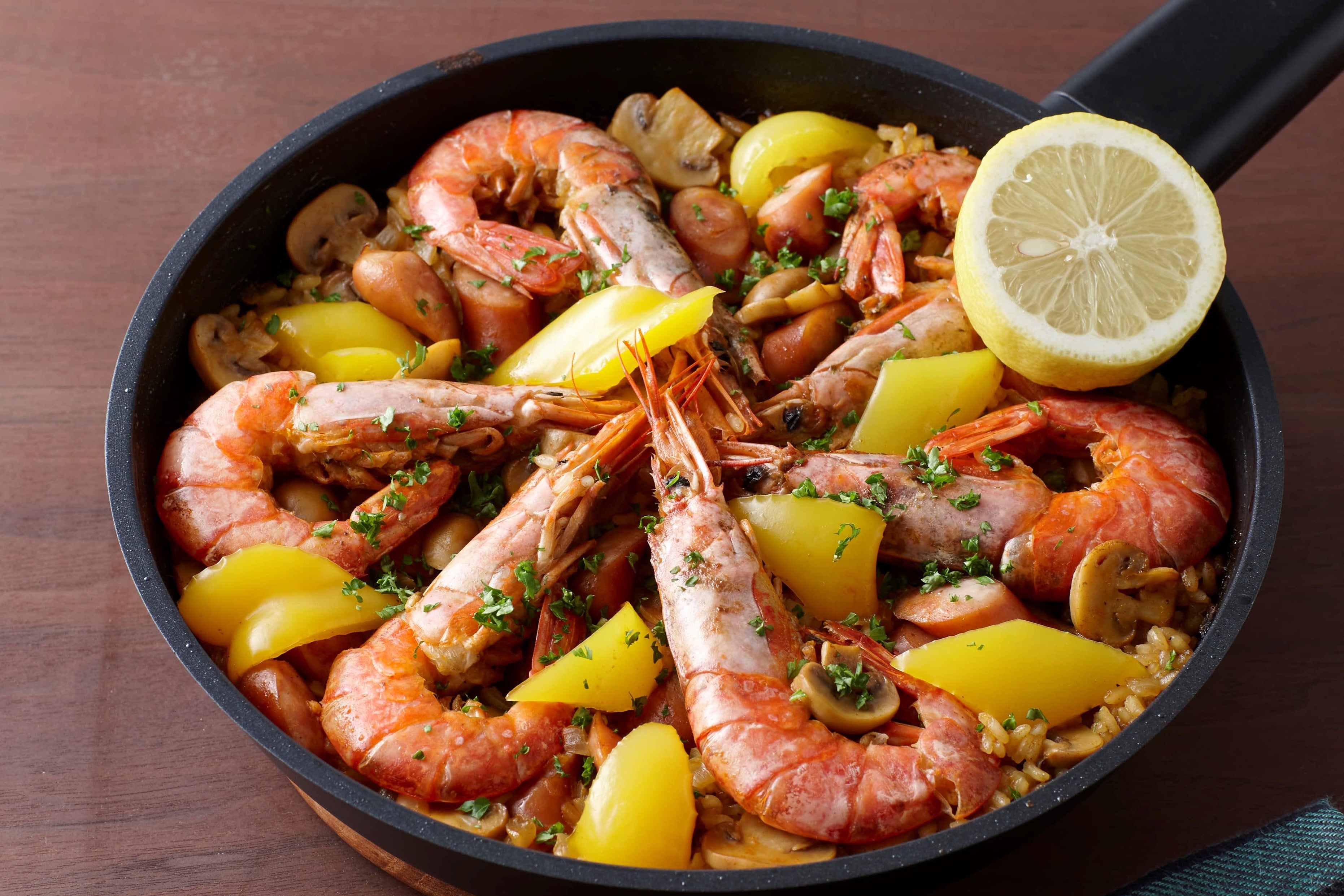 フライパンパエリア