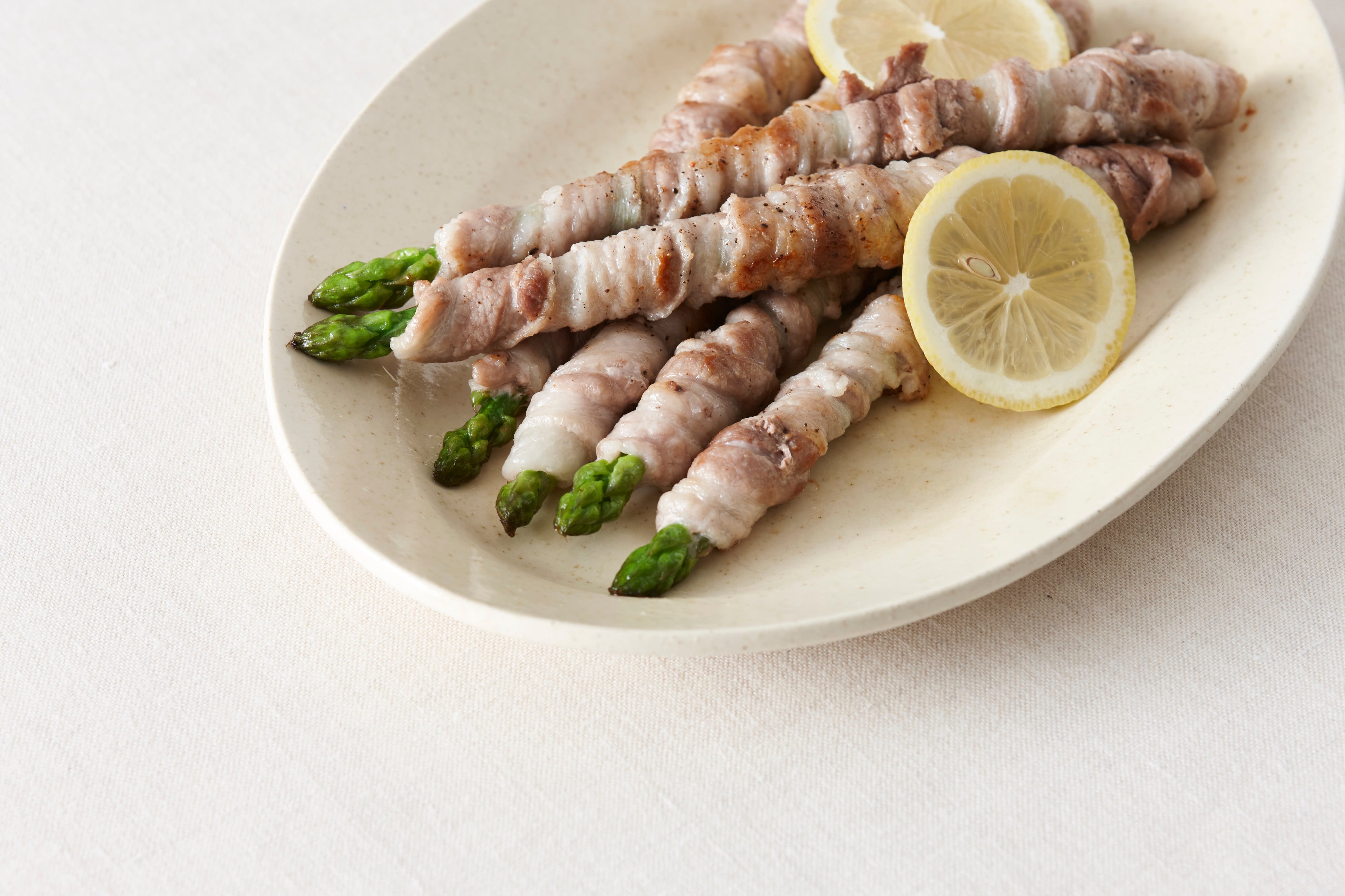 アスパラの豚肉巻き