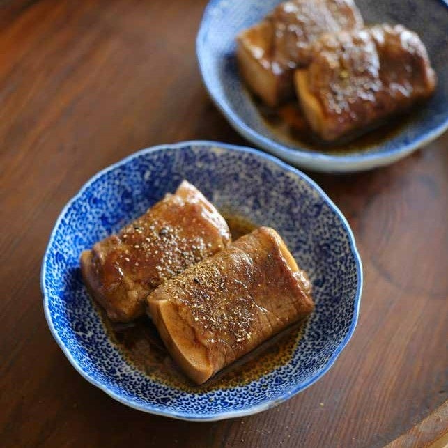 ボリュームおかず　高野豆腐の肉巻き照り焼き