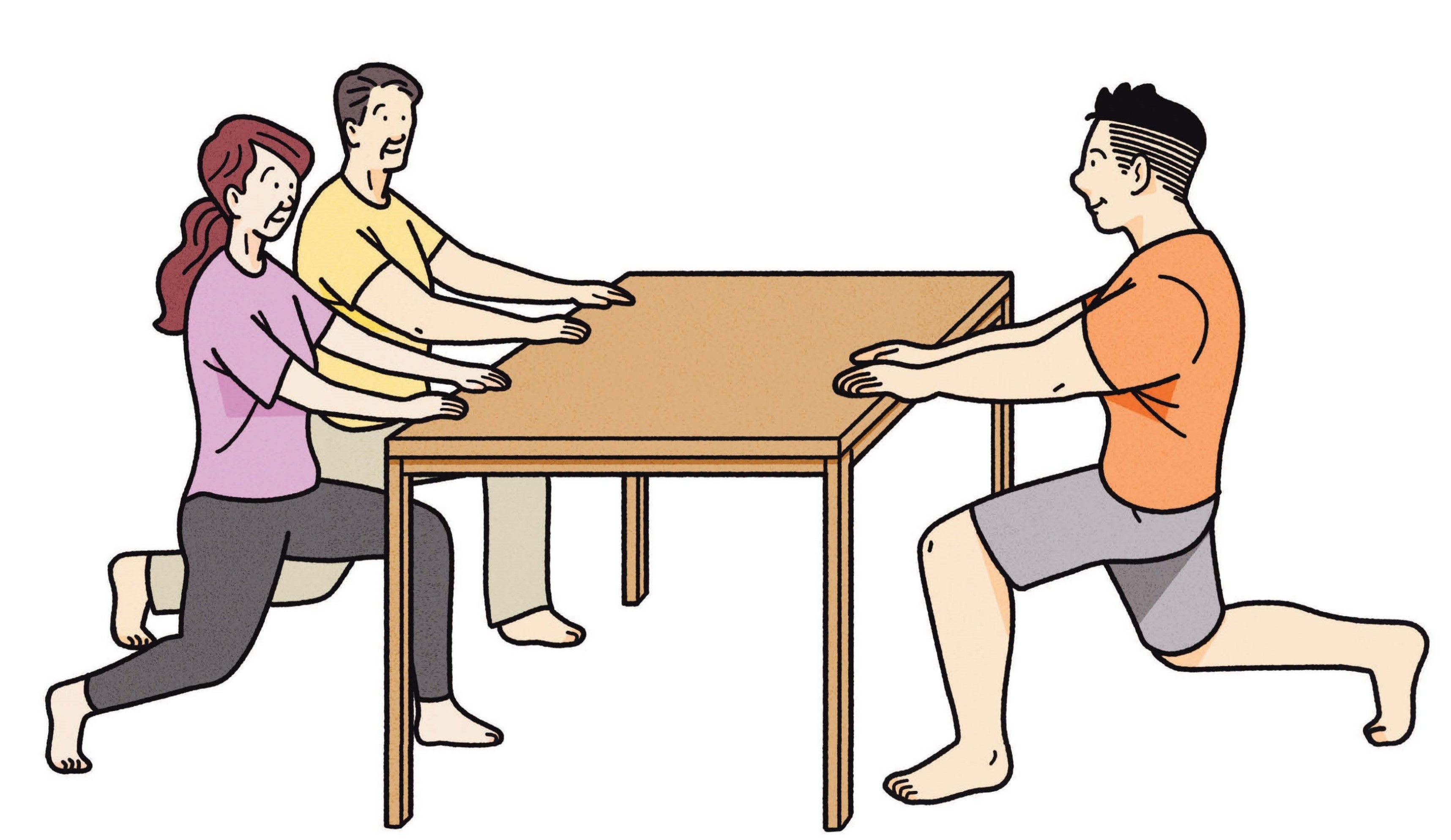 思い立った時にすぐできる「ランジ筋トレ」