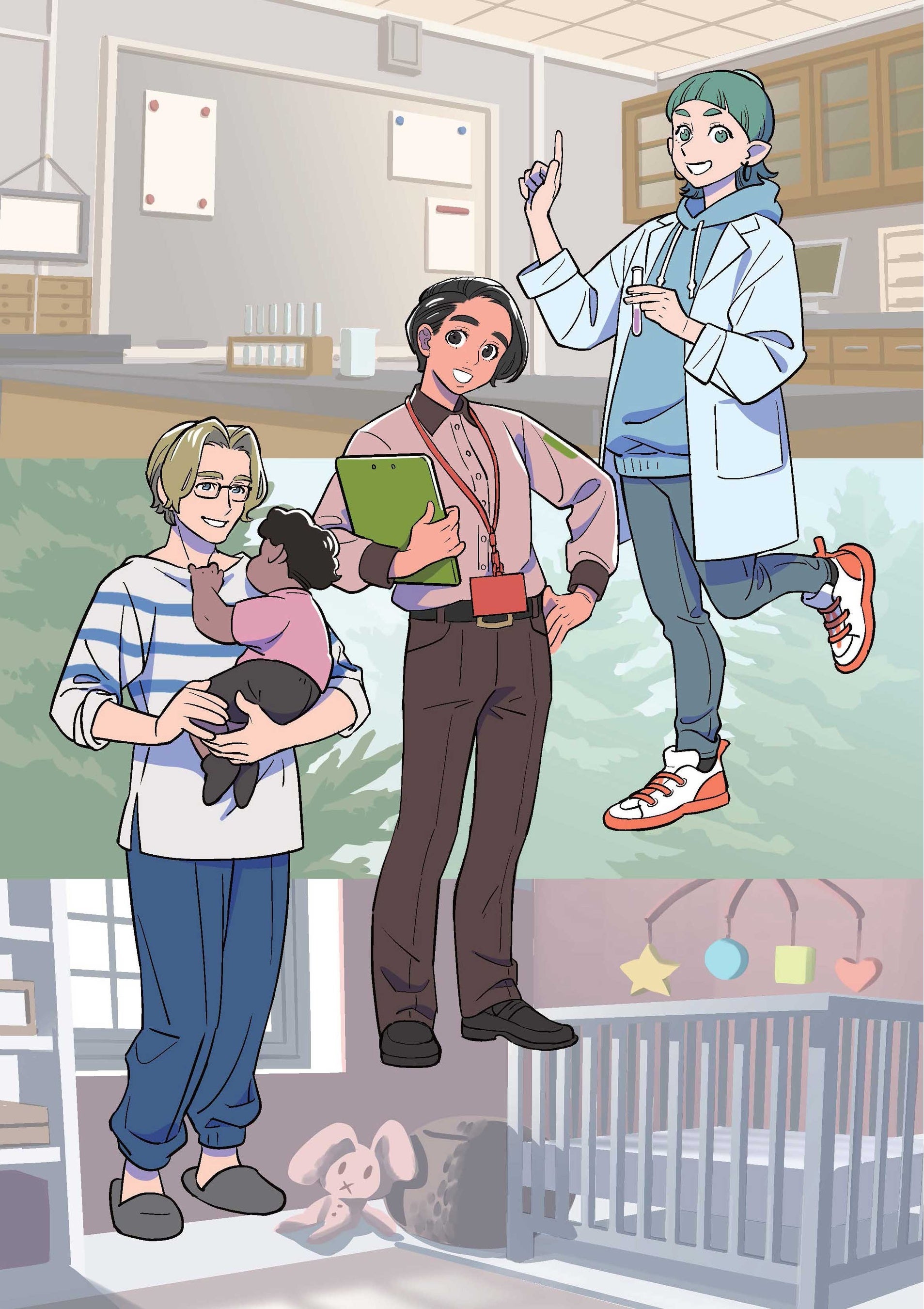 湖子たちの成長した姿の書き下ろしイラストも掲載！