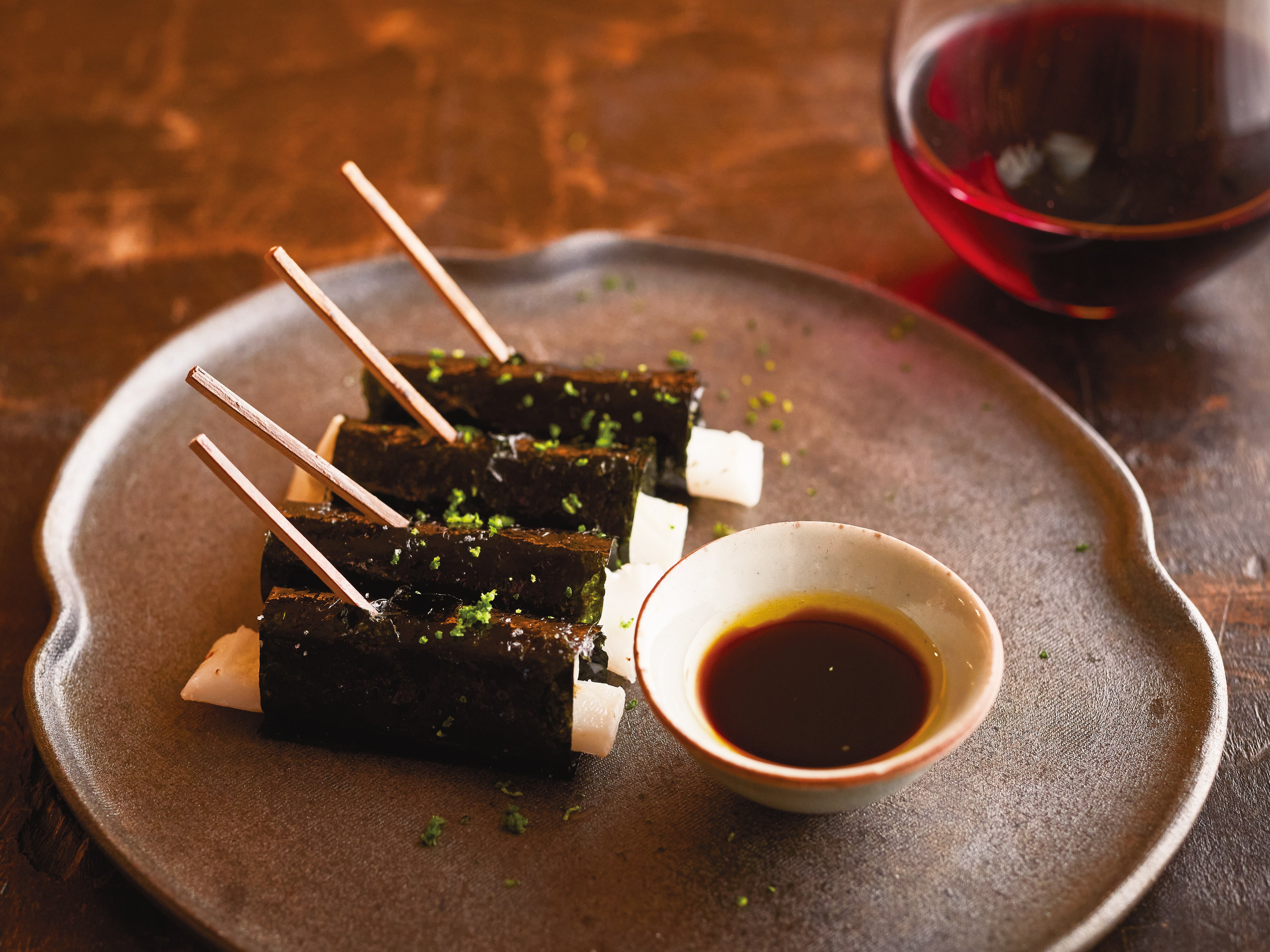 あぶりのり巻き