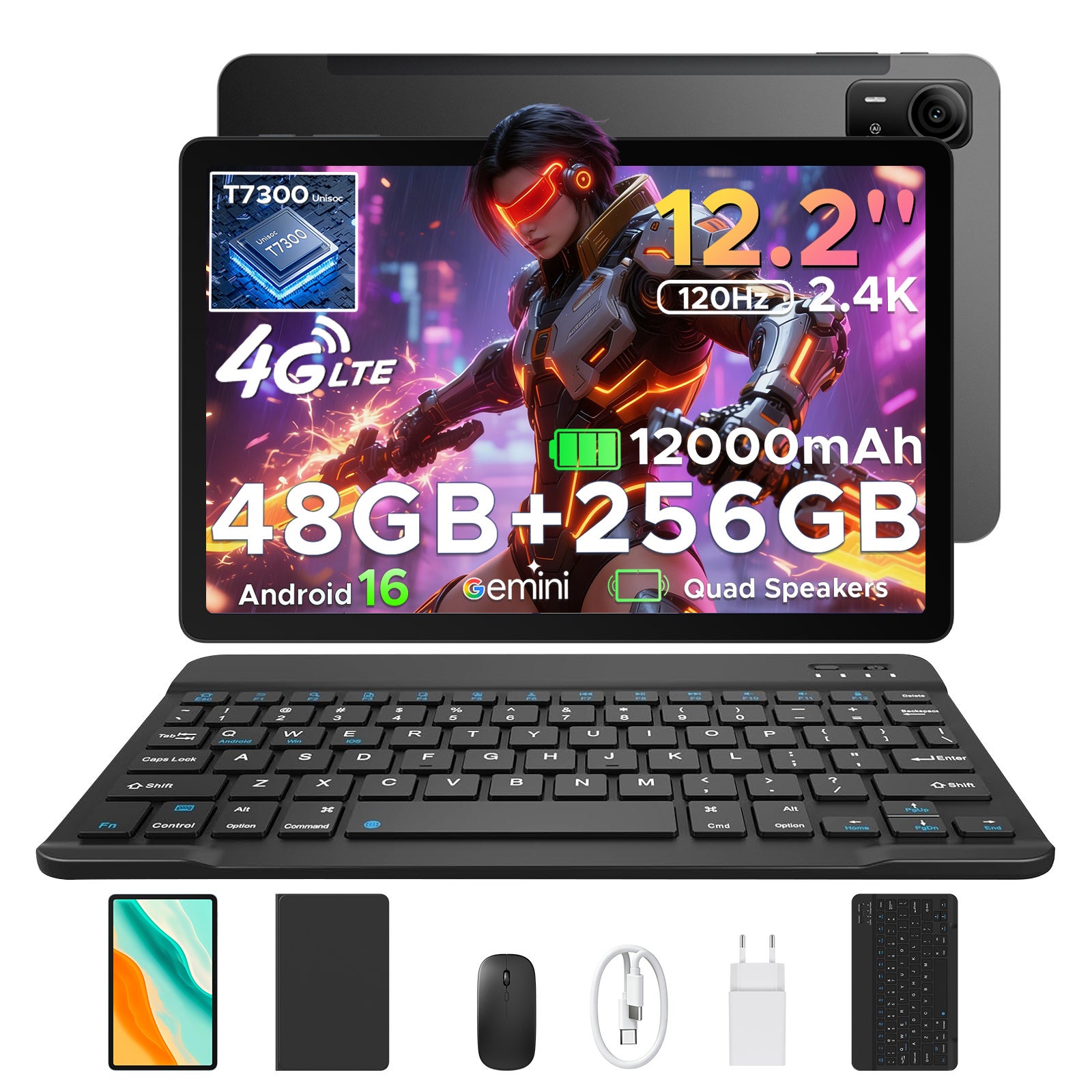 AROLYM、12インチ大画面タブレット「AP12PRO」を発売、期間限定で半額の29,900円に|取扱サイト(10枚目)