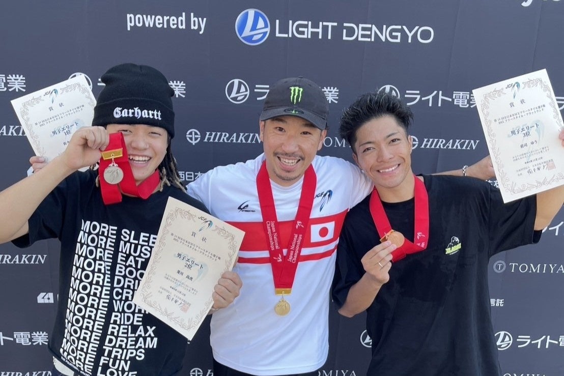 【BMX・フラットランド】佐々木元選手が優勝『第10回全日本BMXフリースタイル選手権 BMXフラットランド』