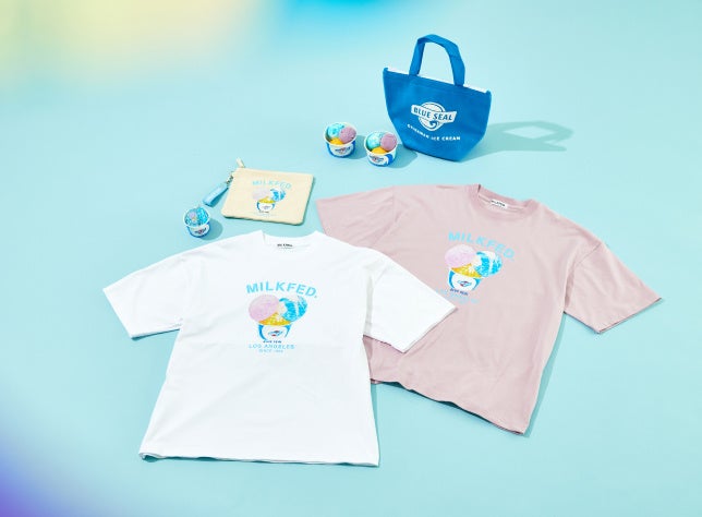 MILKFED. - 【レア】ミルクフェド　沖縄限定Tシャツ MILKFED.（ミルクフェド）が沖縄育ちのアイスメーカーBLUE SEAL
