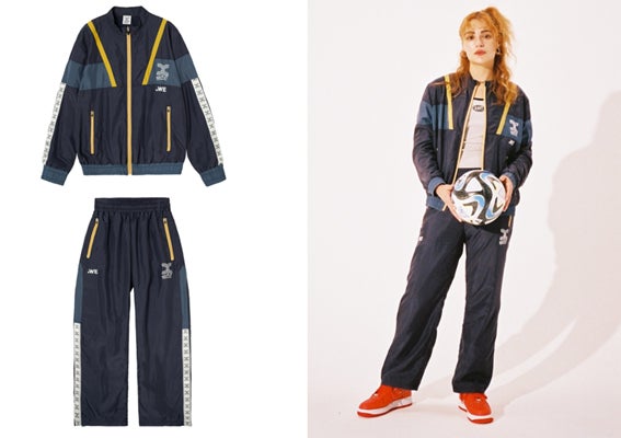 X-girlとWEリーグのコラボレーションコレクションを4月27日 X-girlとWEリーグのコラボレーションコレクションを4月27日