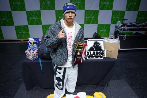 Bboy RA1ONが「Breakdance Dream Cup 2023」で優勝! Bboy RA1ONが「Breakdance Dream Cup 2023」で優勝!