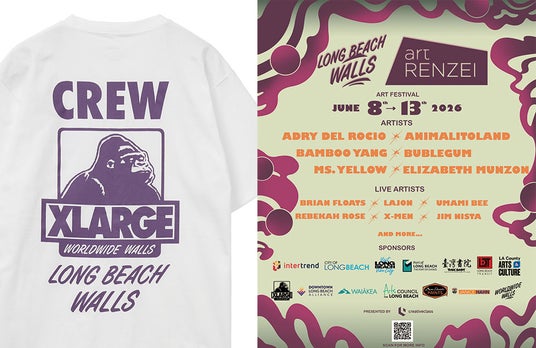 XLARGEがスポンサーを務める“LONG BEACH WALLS”が6月8日(月)よりLA近郊ロングビーチにて開催 XLARGEがスポンサーを務める“LONG BEACH WALLS”が6月8日(月)よりLA近郊ロングビーチにて開催