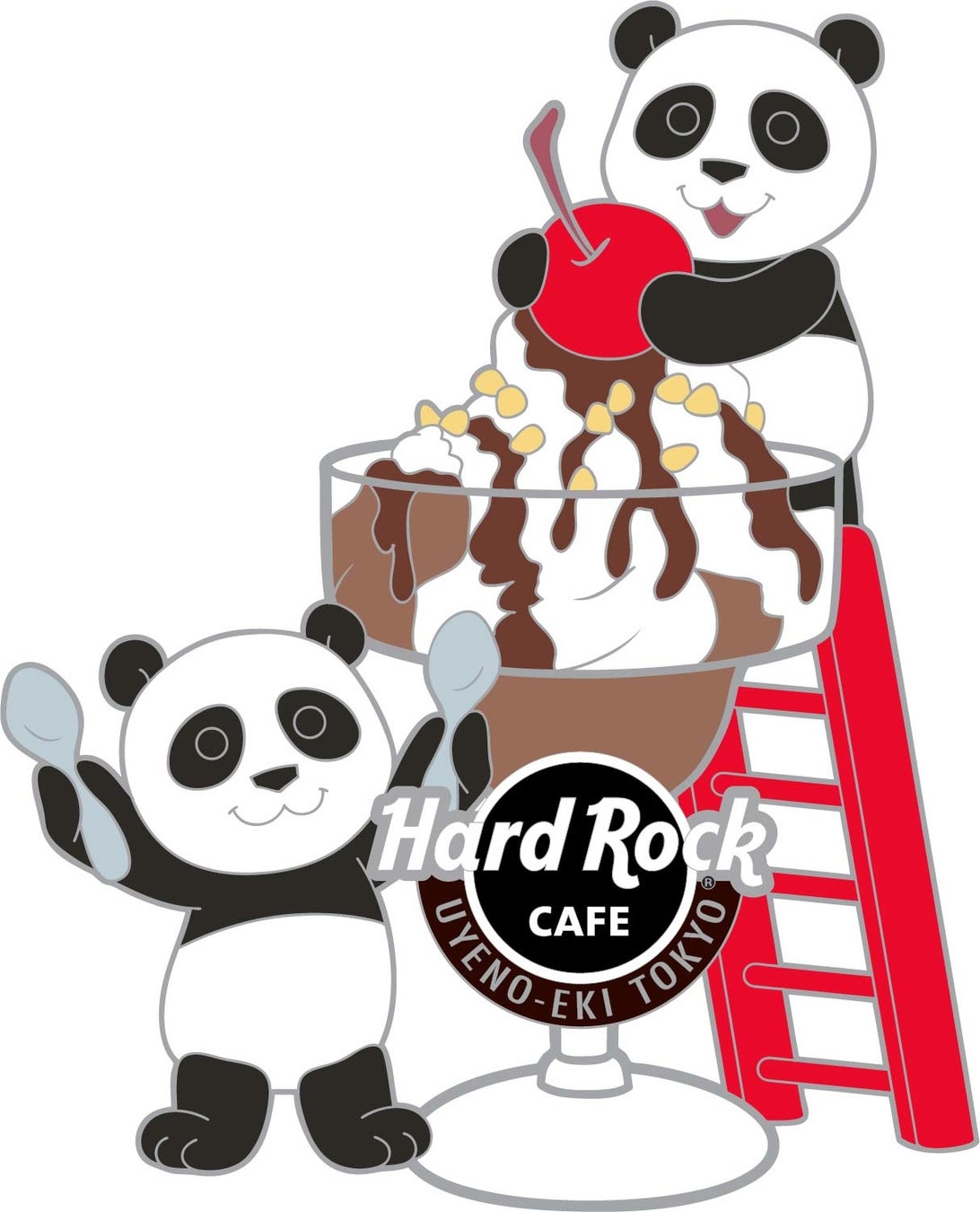 アメリカンレストラン ハードロックカフェ 上野駅東京 上野動物園ジャイアントパンダをデザインしたピンバッジ Twin Pandas Pin 第3弾 販売 株式会社wdi Japanのプレスリリース アメリカンレストラン ハードロックカフェ 上野駅東京 上野動物園ジャイアントパンダをデザインしたピンバッジ Twin Pandas Pin 第3弾 販売 株式会社wdi Japanのプレスリリース