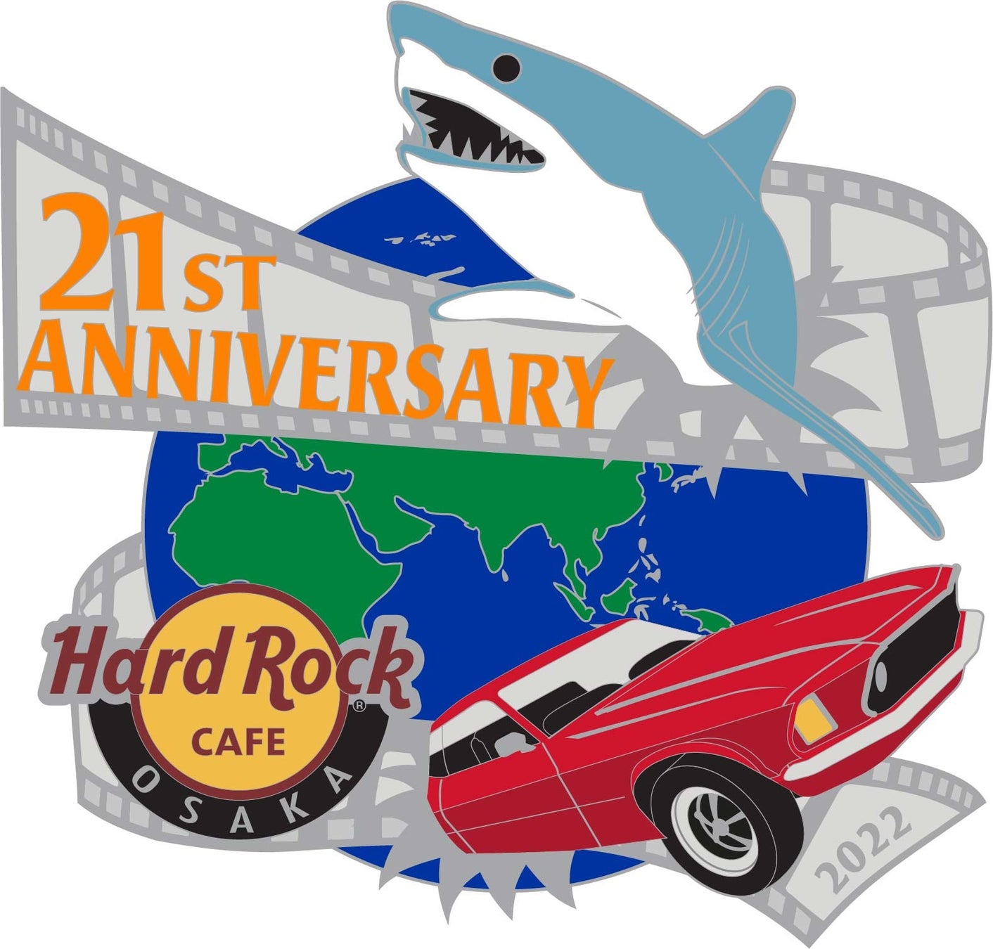 「21st ANNIVERSARY PIN」