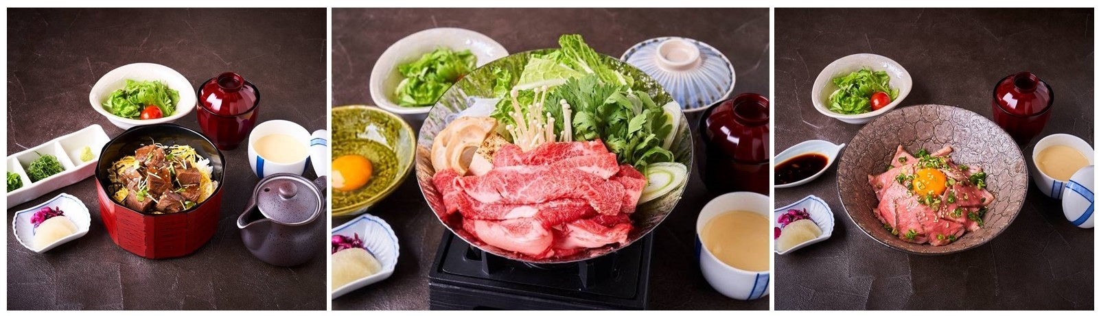 創業142年を誇る老舗すき焼き店「ちんや」平日限定「お昼のお品書き