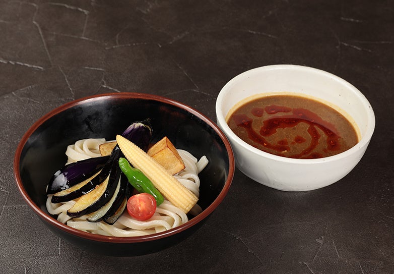 「冷やしカレーつけうどん」