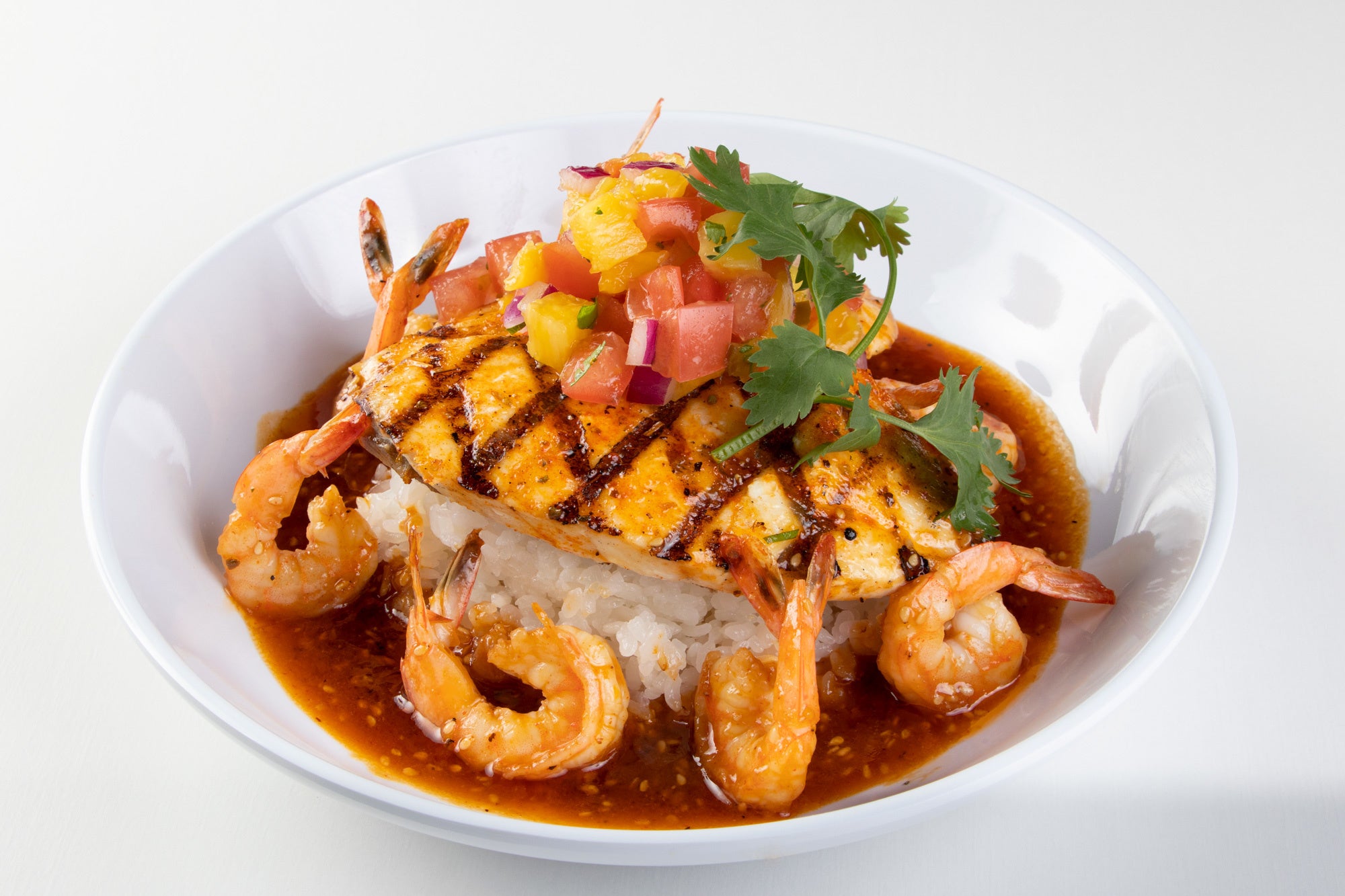 「アロハ フィッシュ＆シュリンプ」