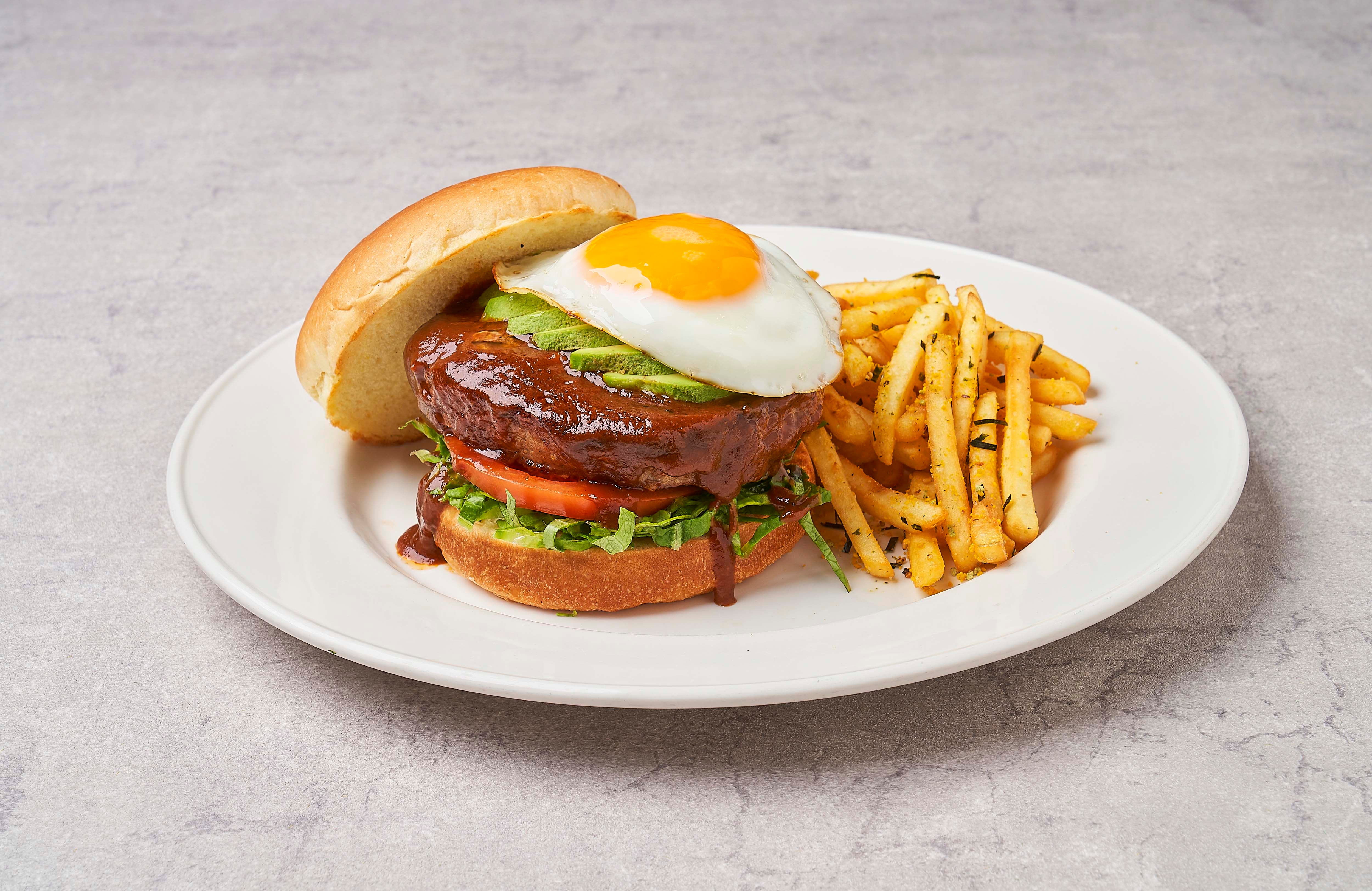 「ロコモコバーガー」