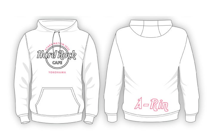 Hard Rock Cafe × Sasaki Ayaka Hoodie 2022」(7,500円・税込)