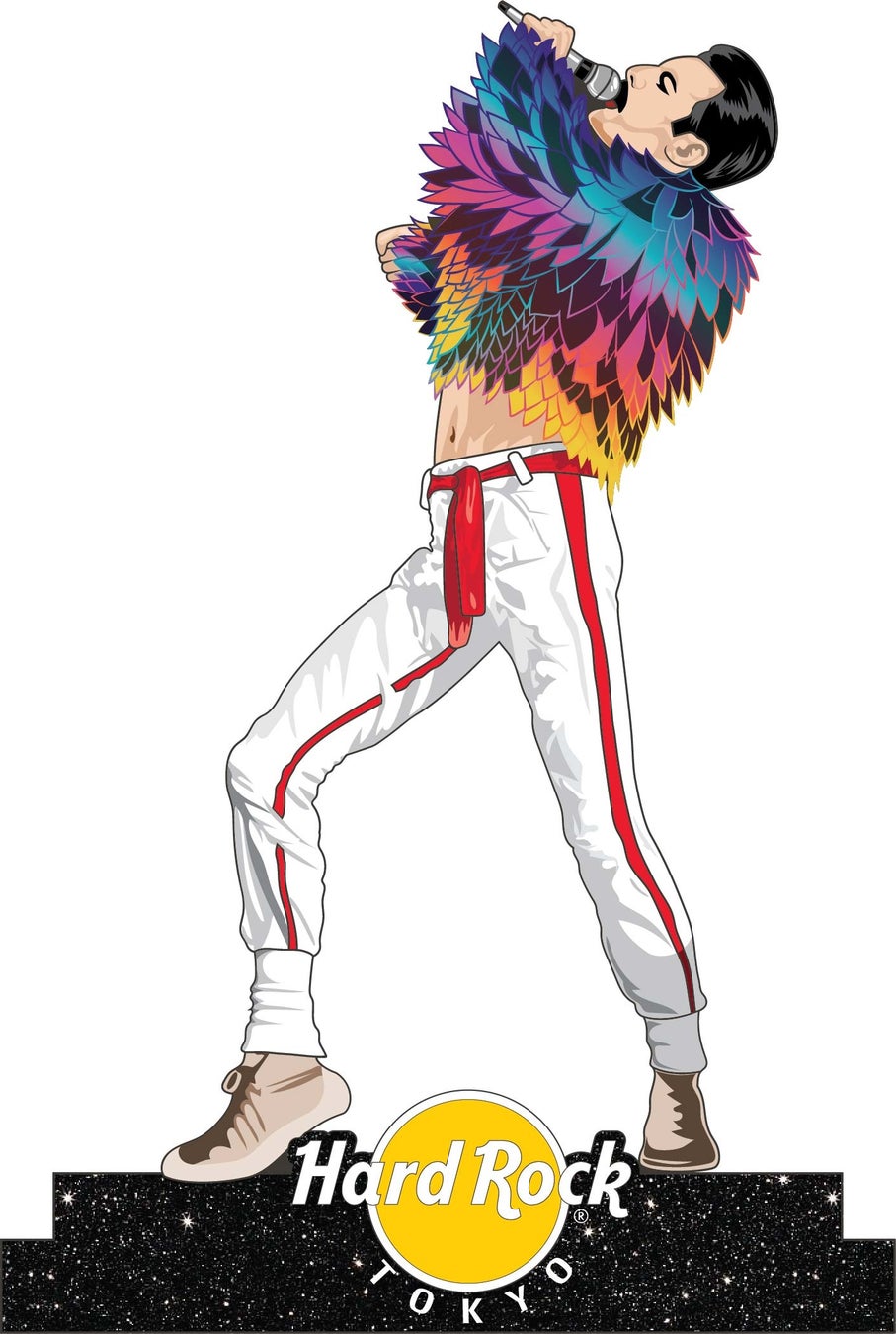 アメリカンレストラン ハードロックカフェ ロックショップ エイズ撲滅チャリティ Freddie For A Week 22 チャリティtシャツ ピンバッジを発売 株式会社wdi Japanのプレスリリース アメリカンレストラン ハードロックカフェ ロックショップ エイズ撲滅チャリティ Freddie For A Week 22 チャリティtシャツ ピンバッジを発売 株式会社wdi Japanのプレスリリース