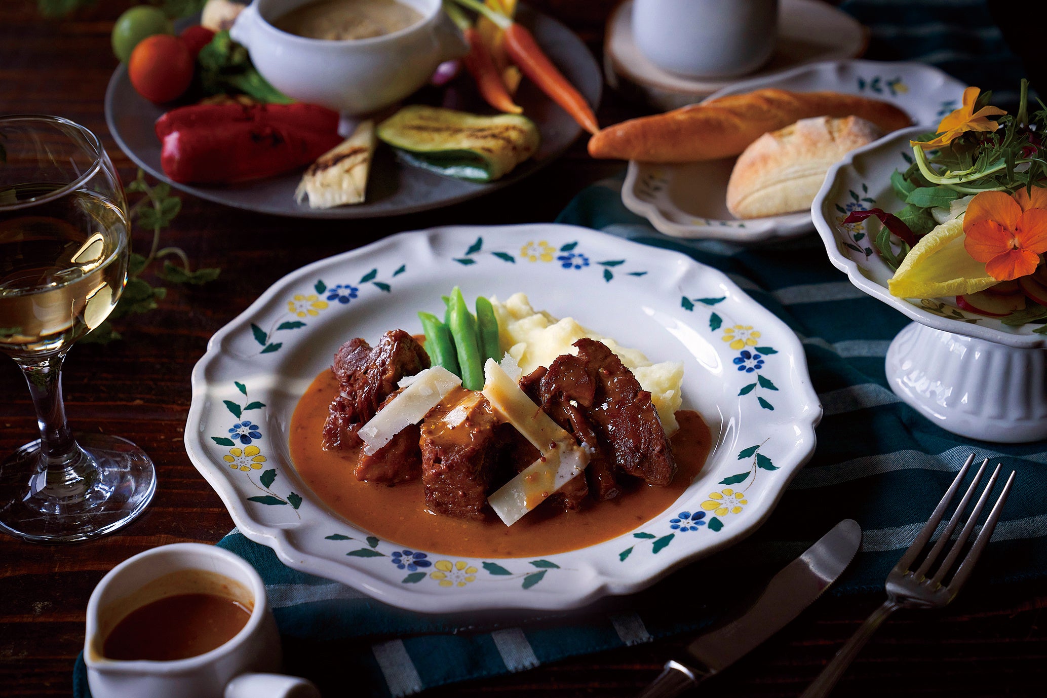  「国産牛ほほ肉のマルサラワイン煮込み」