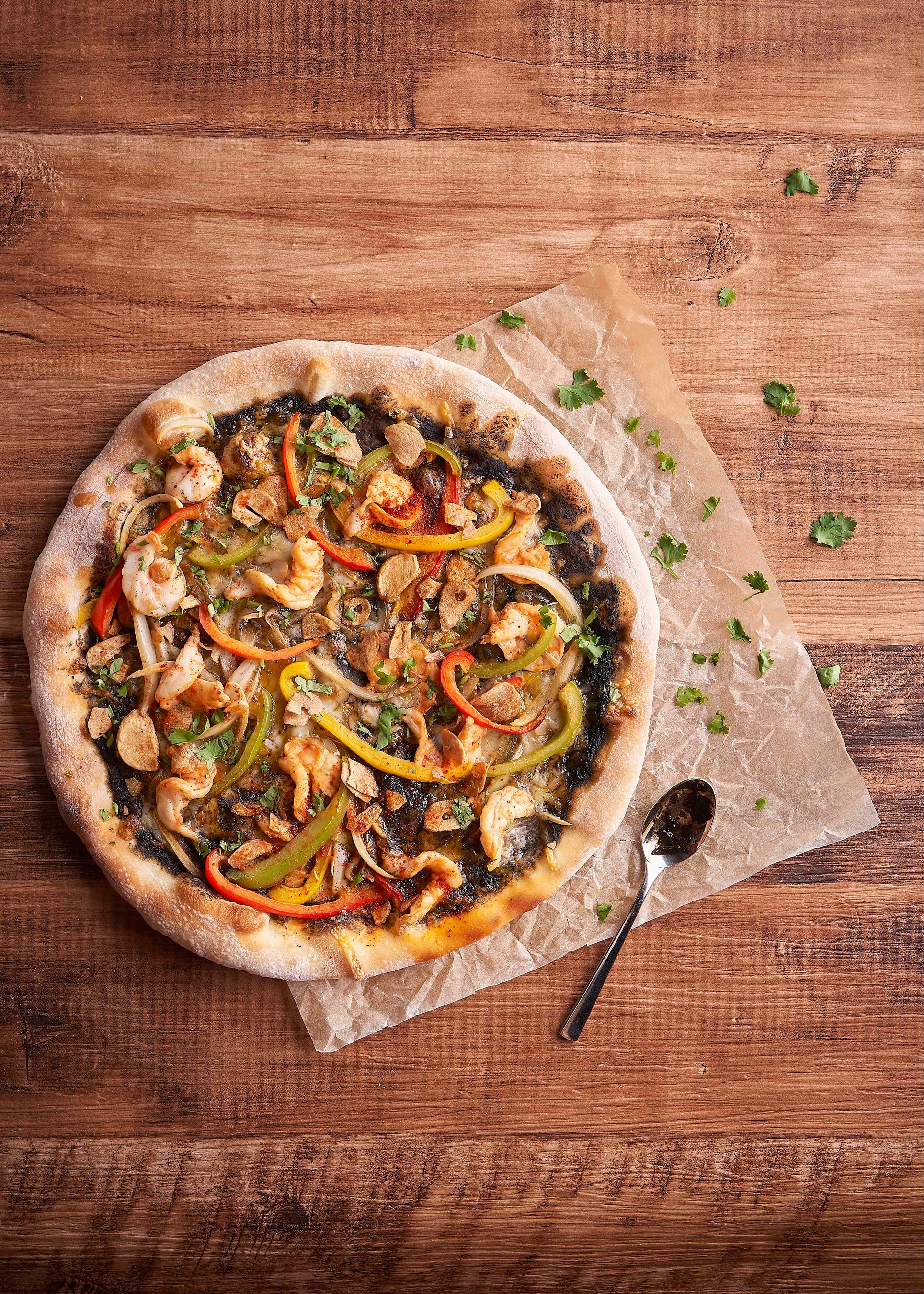 「スパイシーガーリックデビルシュリンプ スカンピ」