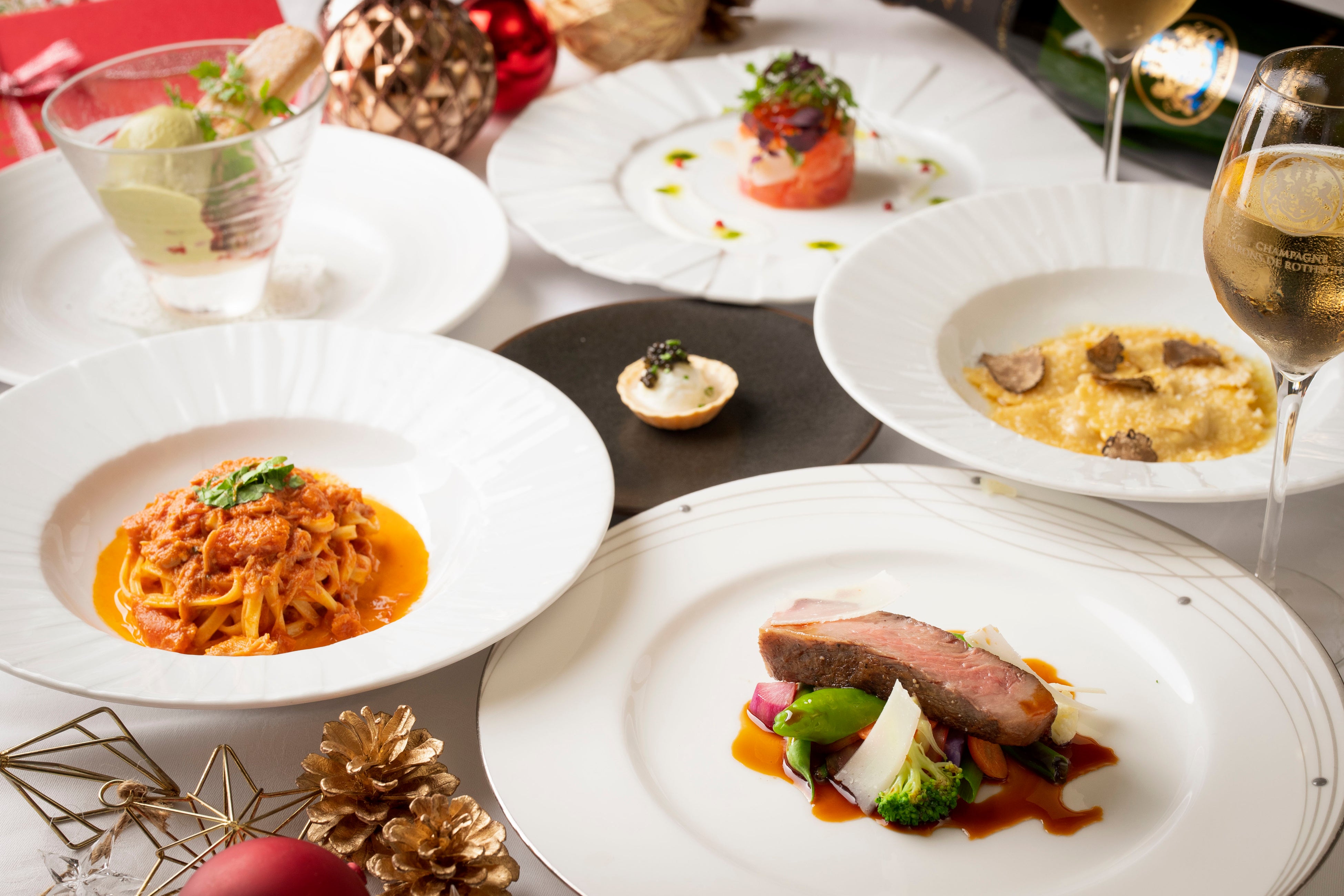 クリスマスランチコース