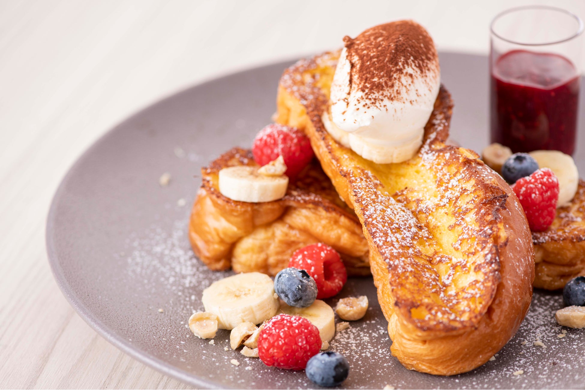 「ジャンドゥーヤフレンチトースト」