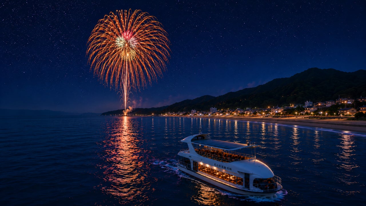 HANABI CRUISE NACHI-KATSUURA ― 太平洋を巡り、海上から楽しむ花火観覧クルーズ ―