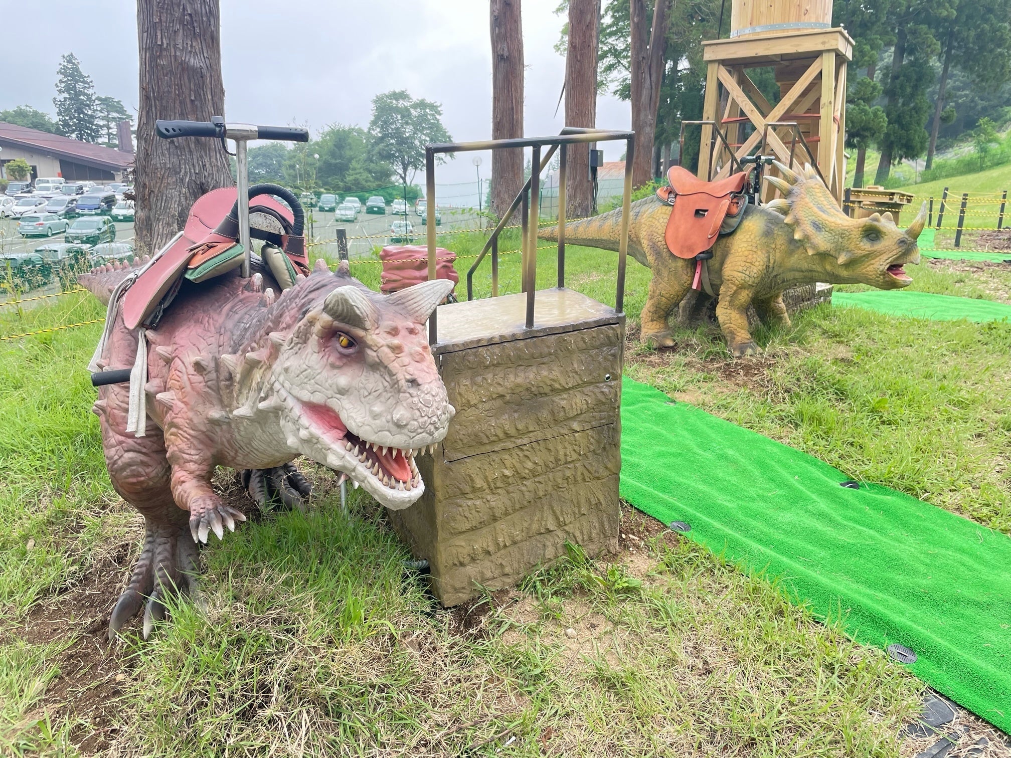 ライディングダイナソー