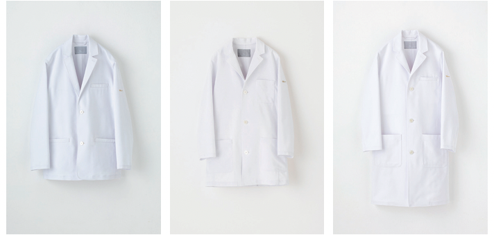 美品 Ron Herman クラシコ コラボ 刺繍 ドクターコート 白衣 M 選べる刺繍:Ron Herman ドクターコート(男女兼用白衣