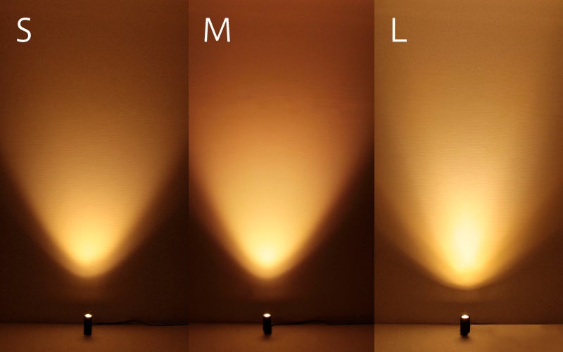 【ルーメック　3段階の明るさ展開】