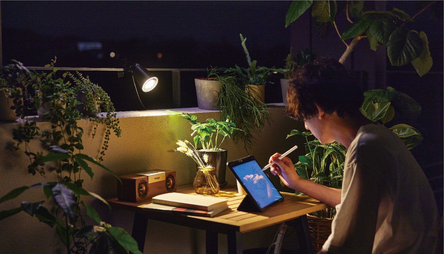 『活動のひかり』使い方：手元のあかり