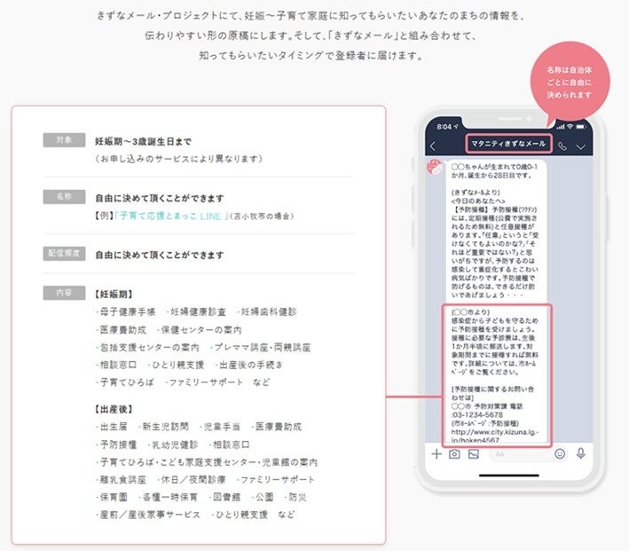 あなたにおすすめの商品 東京都文京区のLINE公式アカウントを活用した妊娠・子育て家庭 ぬいぐるみ