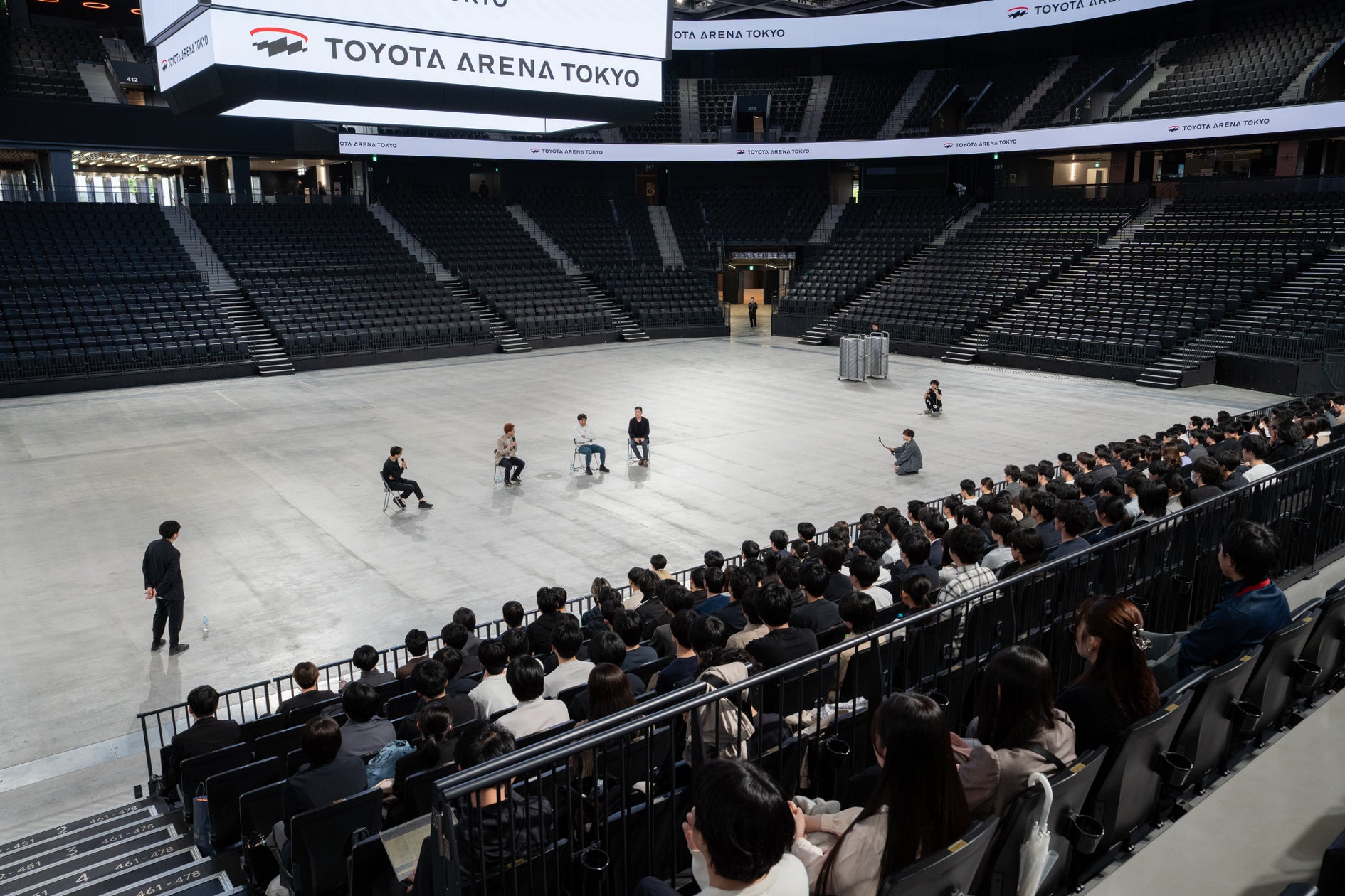 TOYOTA ARENA TOKYOで開催されたU25起業ラボのイベント
