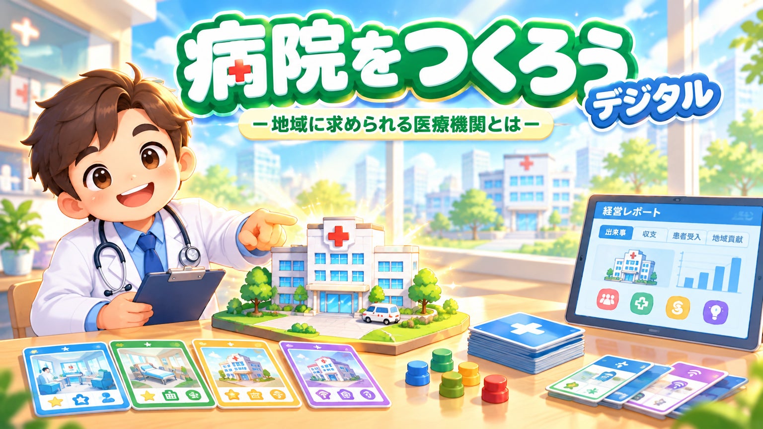 無料ゲームで病院経営!理想の病院を創るシミュレーション 無料ゲームで病院経営!理想の病院を創るシミュレーション
