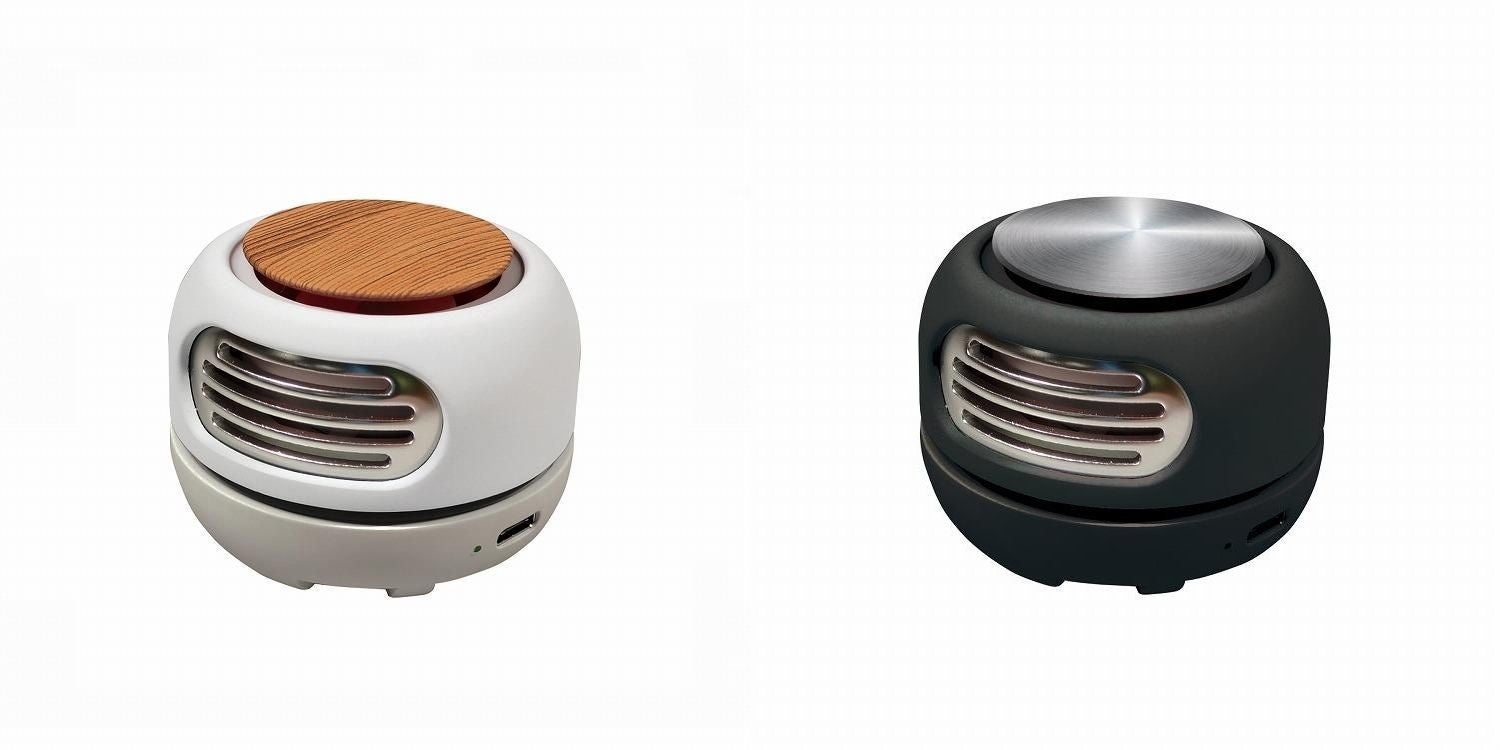 ポケットファン ホワイト、ブラック