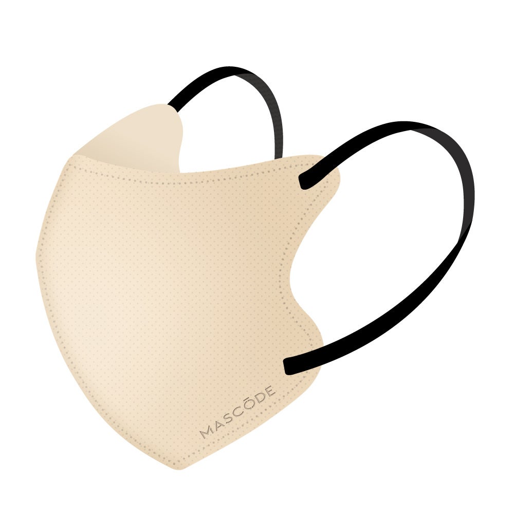 マスコード クール3Dマスク M(ライトベージュ)