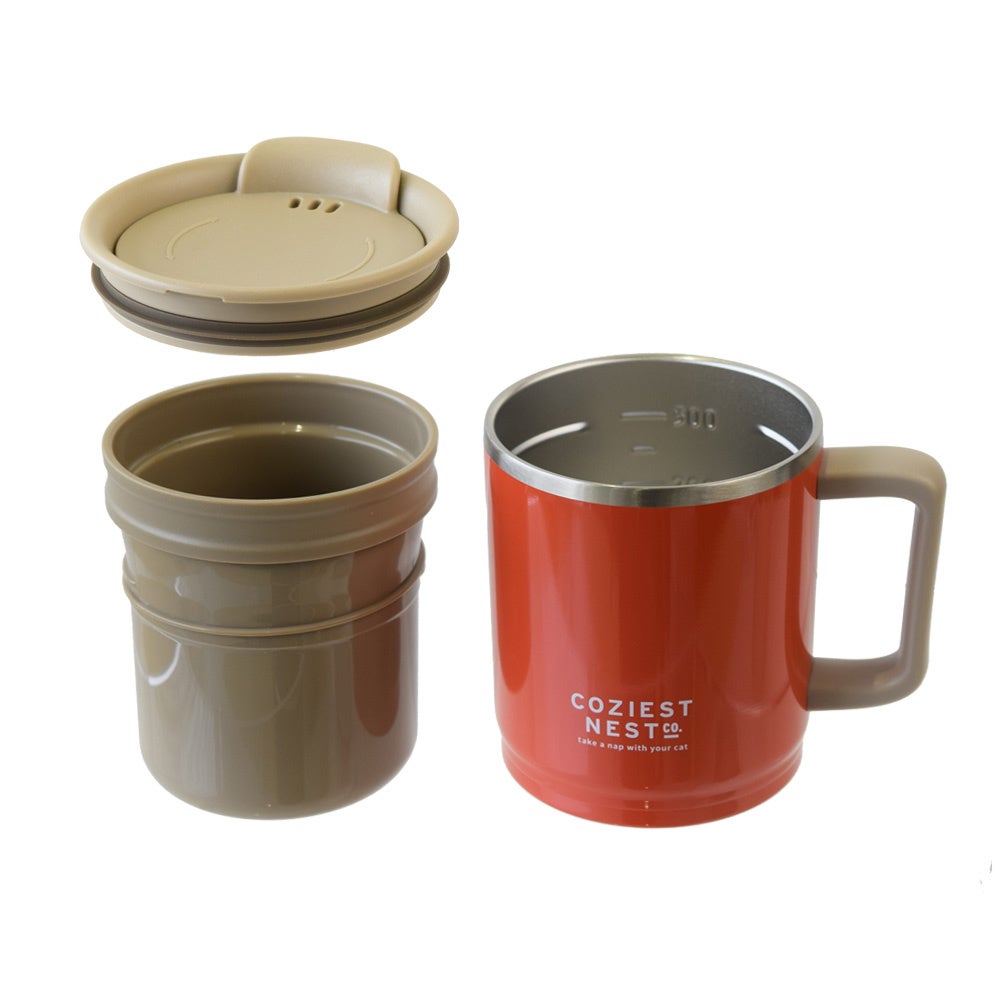 ネストコ 温められるステンレスサーモマグカップ