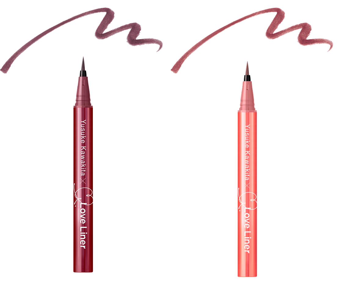 ＜左から ワインブラウン、ローズピンクブラウン＞