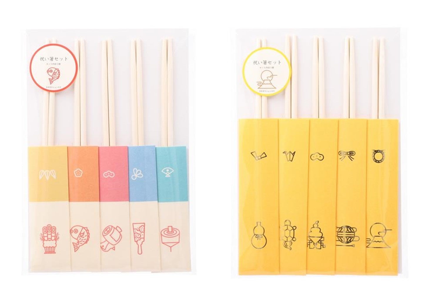 【ロフト限定】祝い箸セット　サタケシュンスケ／©サタケシュンスケ