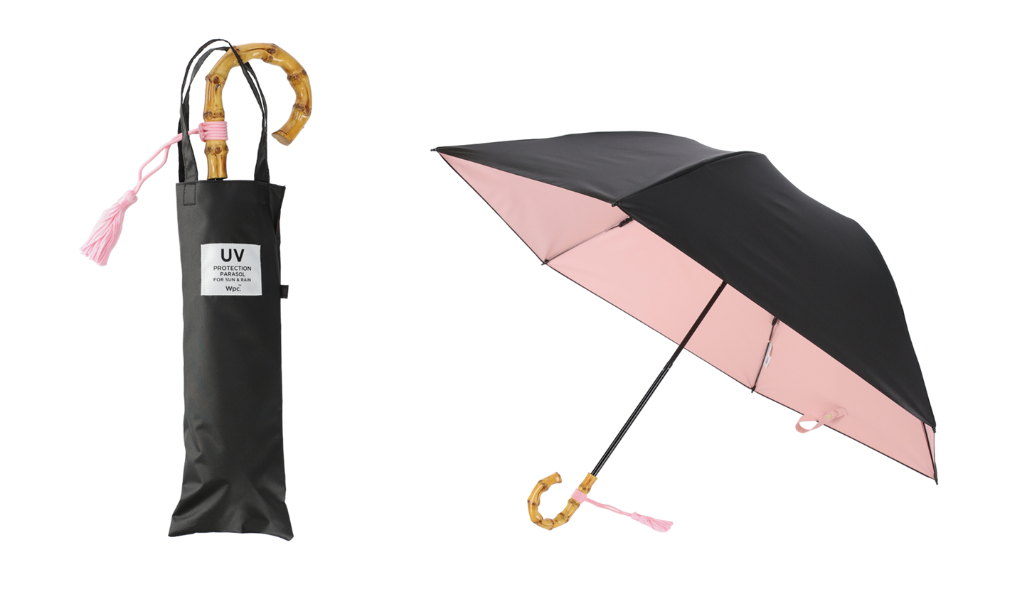 Wpc. インサイドカラー晴雨兼用折りたたみ傘