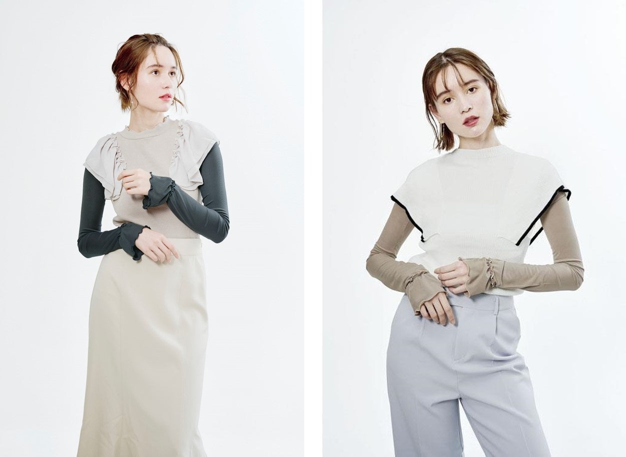 PRECIOUS UV COOLリブレイヤードアームカバー