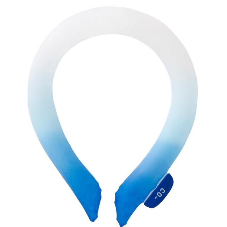 ＜クールネックバンド グラデーションカラー ブルースプラッシュ＞