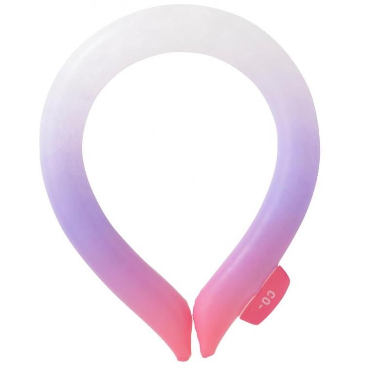 ＜クールネックバンド グラデーションカラー ピンクムーン＞