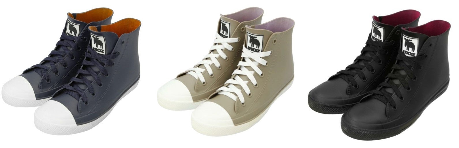 mozレインスニーカーハイカット