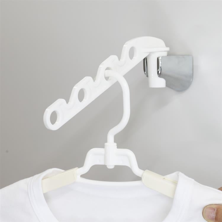 オウチドライング シャワーホルダーで洗濯物が干せるラック