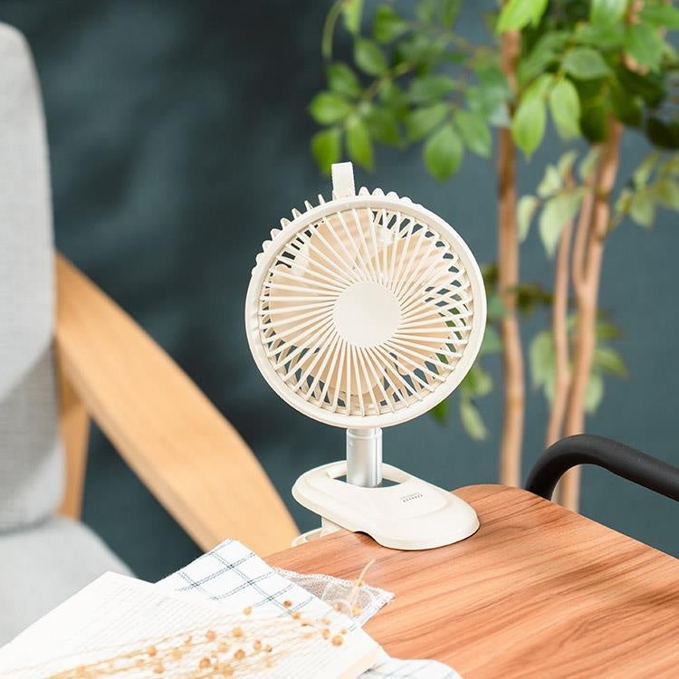 プリズメイト　ミニリビングファン　クリップタイプ