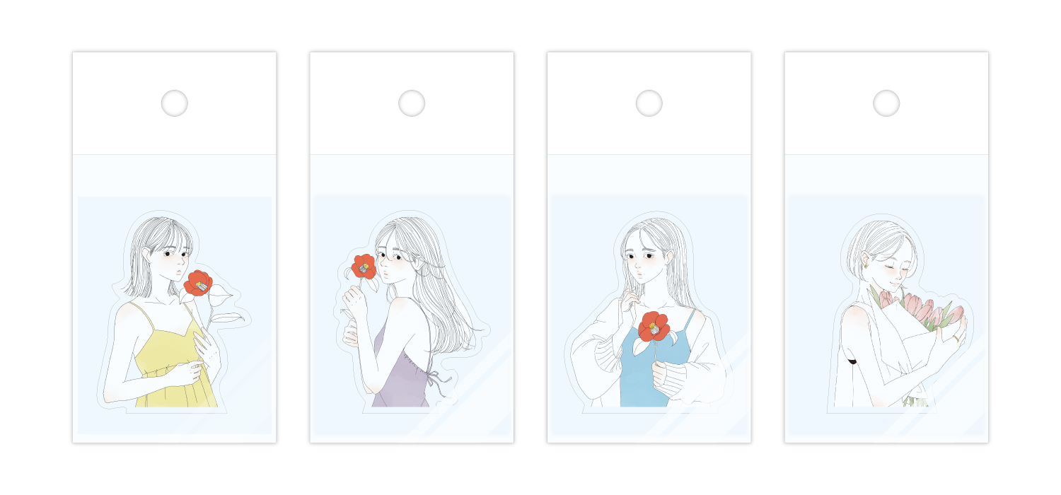 ミニステッカー　イメージ